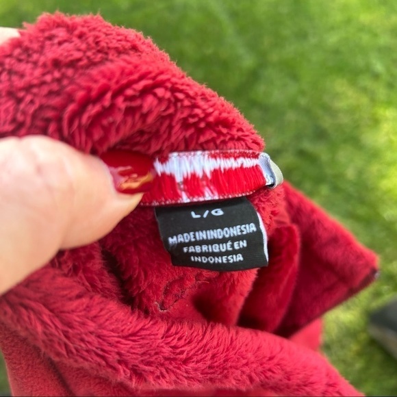 Outdoor Research Red Fleece Full Zippered Jacket Size Large - Picture 8 of 10